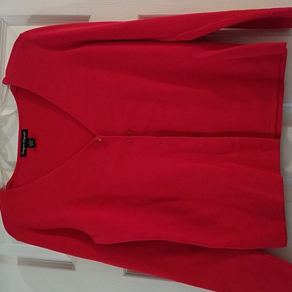 Women's designer Originals button-up cardigan sweater size small
